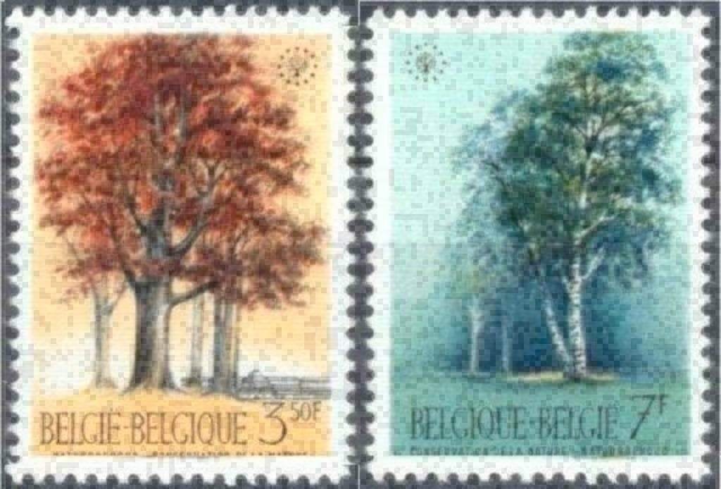 Belgie 1970 - Yvert/OBP 1526-1527 - Europa - Natuur (PF), Postzegels en Munten, Postzegels | Europa | België, Verzenden, Postfris
