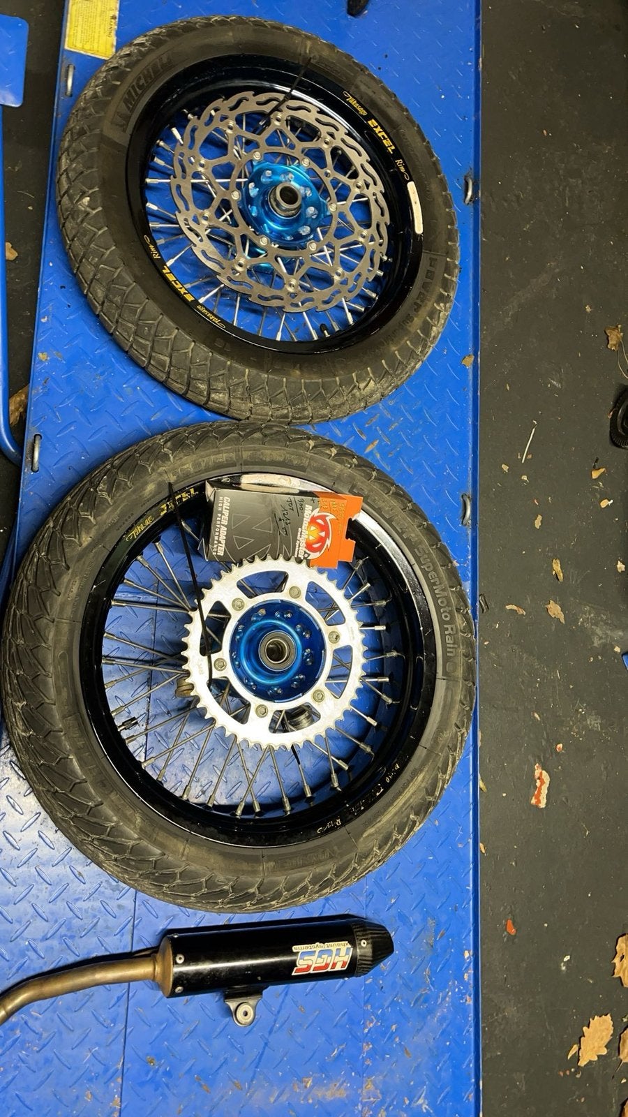 Roue supermotard husqvarna ktm 125/250 tc sx, Motos, Particulier