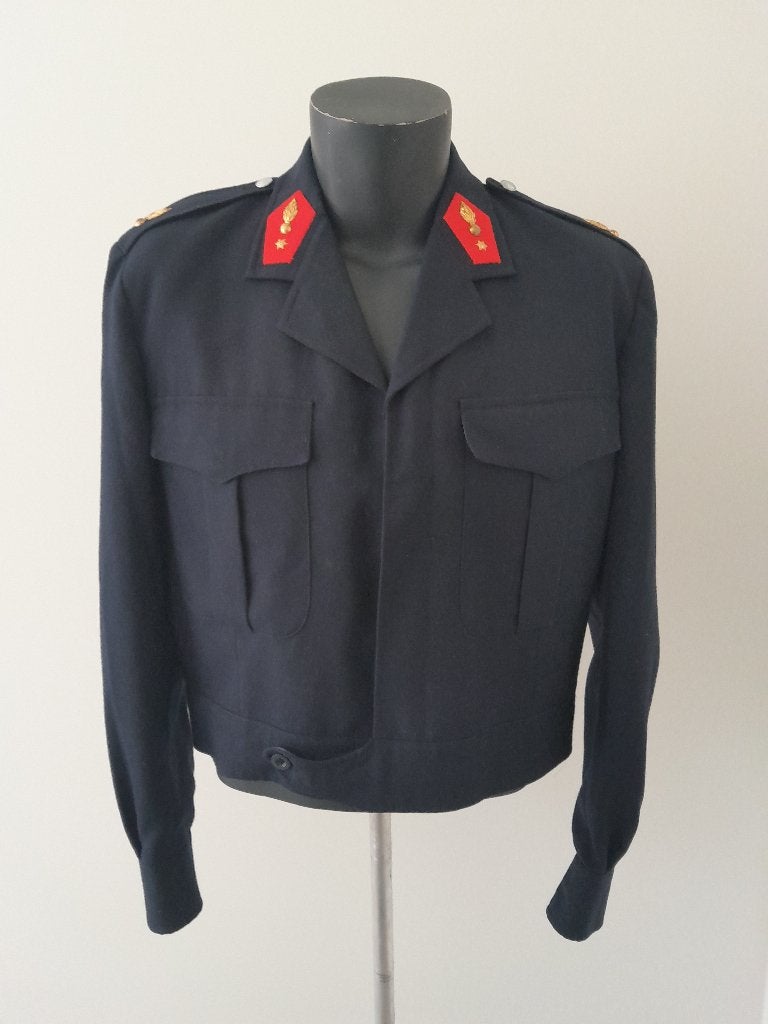Rijkswacht - Battledress Onderluitenant, Verzamelen, Ophalen of Verzenden, Rijkswacht, Kleding of Schoenen