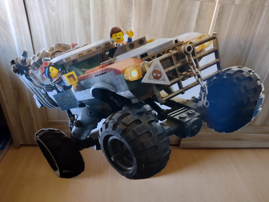 Kartonnen Lego bord The Movie2, Ophalen