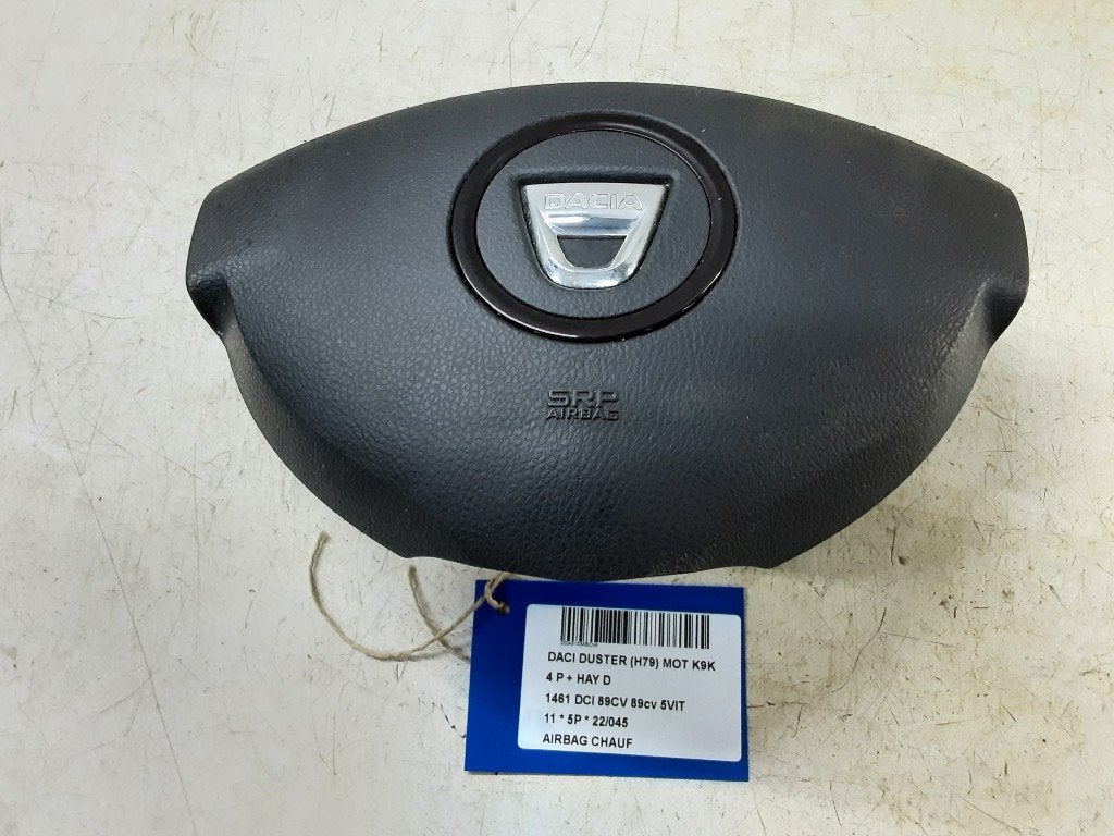 AIRBAG VOLANT Dacia Duster (HS) (985100037R), Dacia, Renault Deutschland AG, Utilisé, Peter-Huppertz-Straße 5
51063  Köln, DE