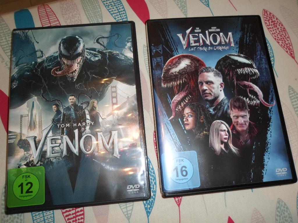 DVD'S Venom 1 + 2, Cd's en Dvd's, Dvd's | Science Fiction en Fantasy, Ophalen, Zo goed als nieuw, Fantasy