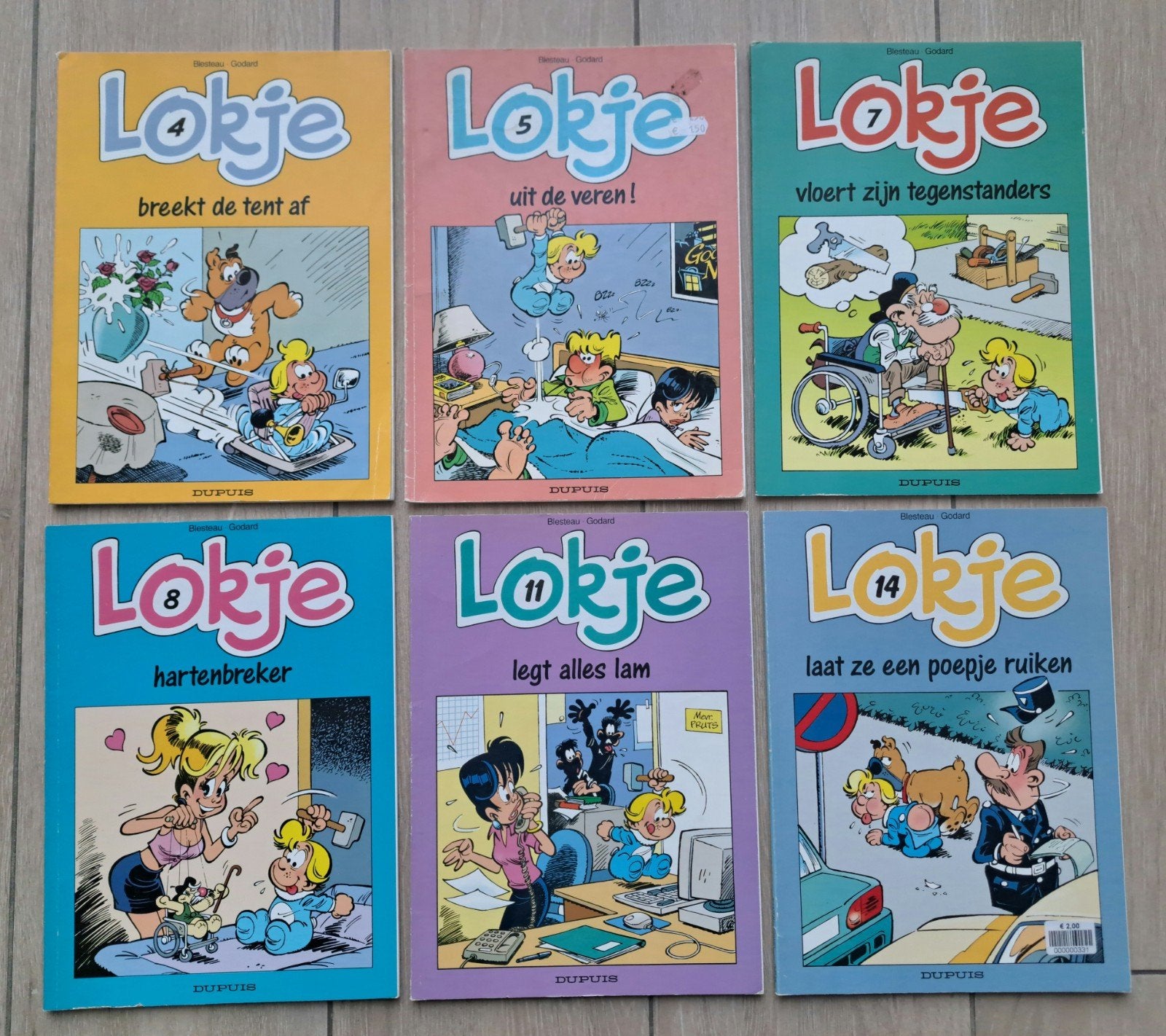 Lot strips: Papyrus, Boeken, Ophalen of Verzenden, Gelezen