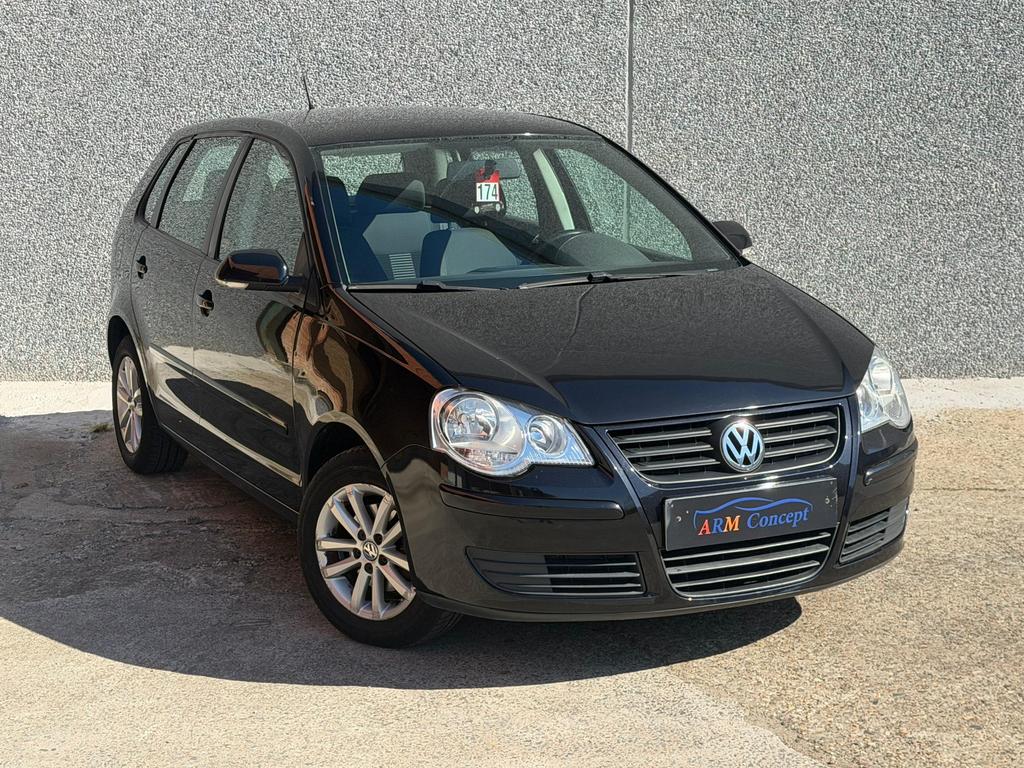 Volkswagen Polo 1.2 Essence 2009 GARANTIE 12 Mois, Bluetooth, Achat, Entreprise, Boîte manuelle