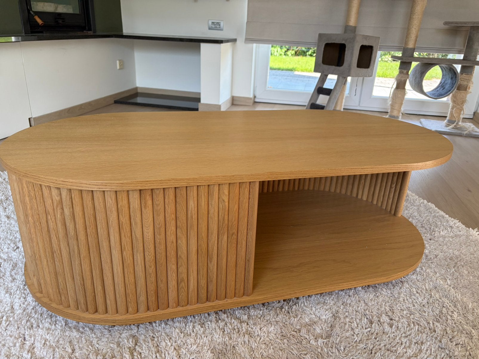 Moderne salontafel Maison du Monde, Huis en Inrichting, Tafels | Salontafels, Ophalen, Zo goed als nieuw