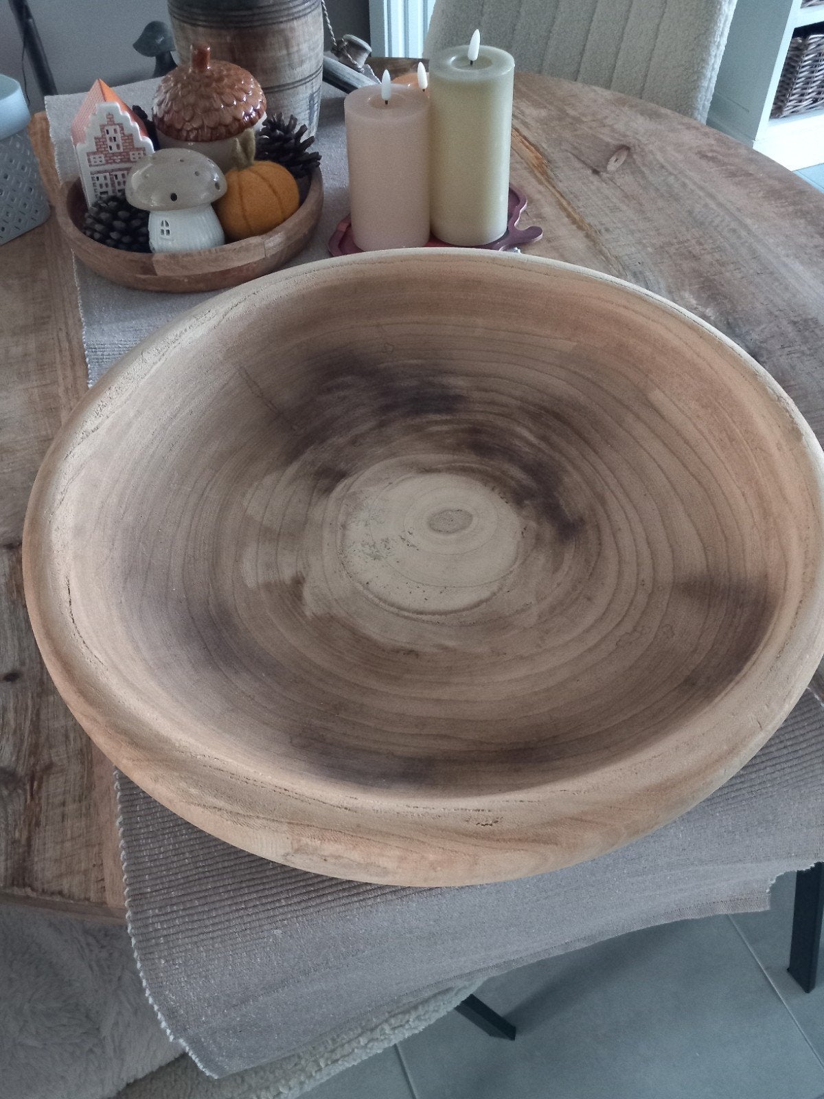 houten schaal, Enlèvement, Balance