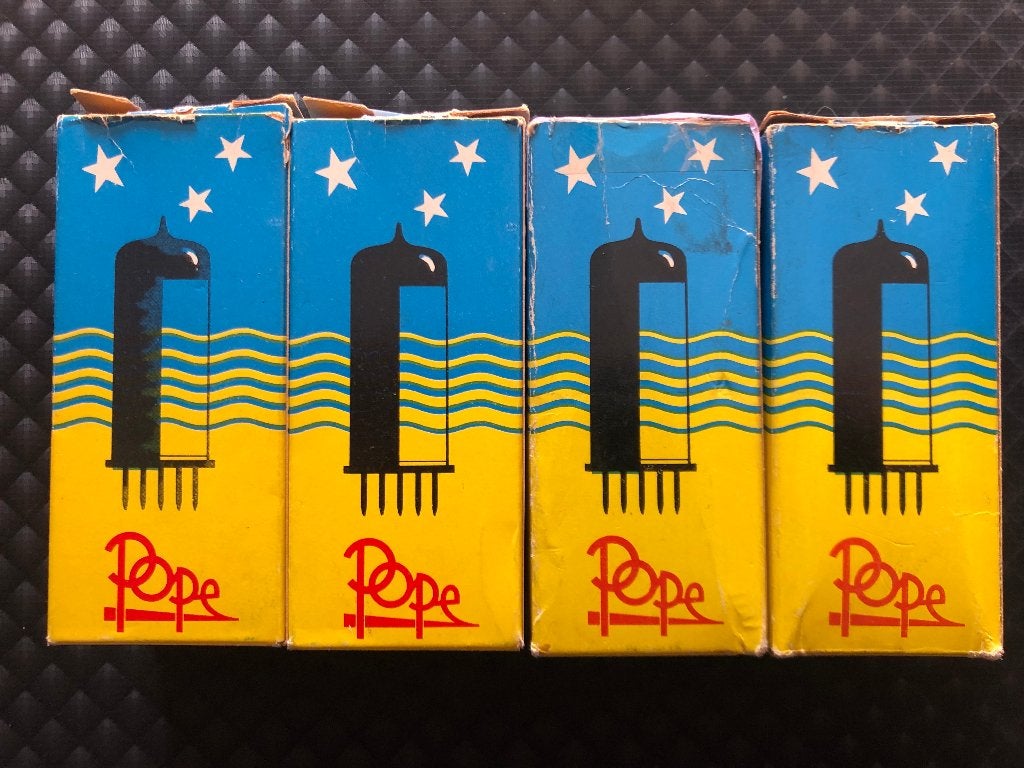 4X POPE (PHILIPS) EL503 legendary rare audio output tubes, Ophalen of Verzenden, Buis of Buizen