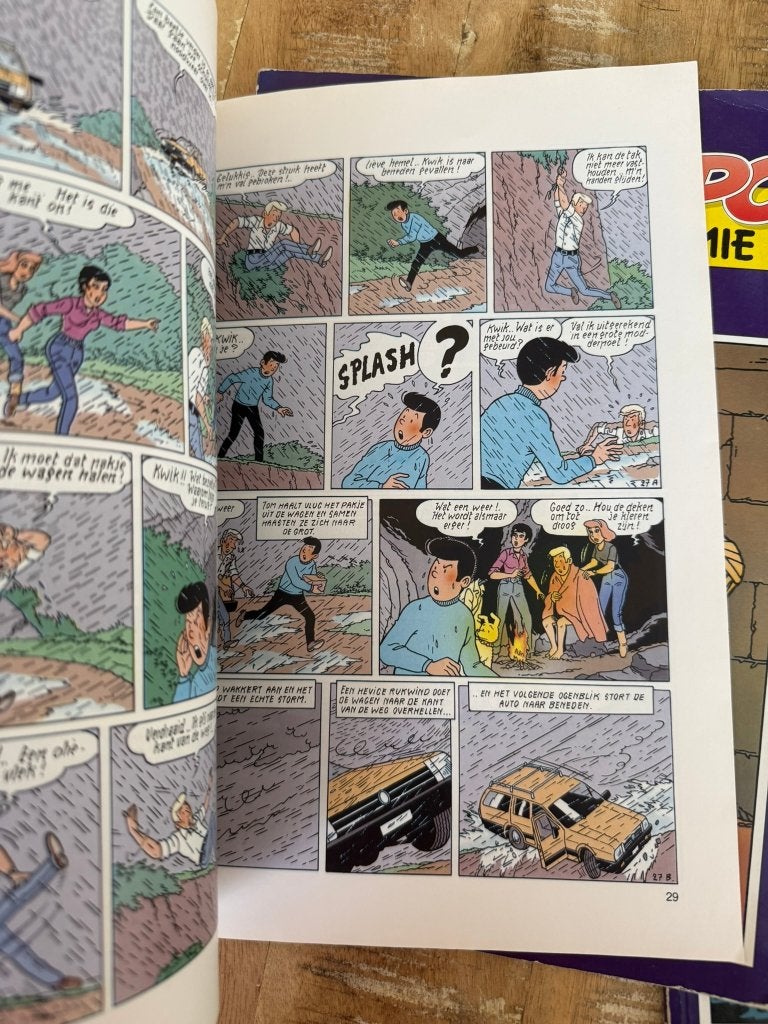 3 strips Tom Tempo 3 - 4 - 5 - Ed. De Rop, Boeken, Meerdere stripboeken, Ophalen of Verzenden, Gelezen, Ed De Rop
