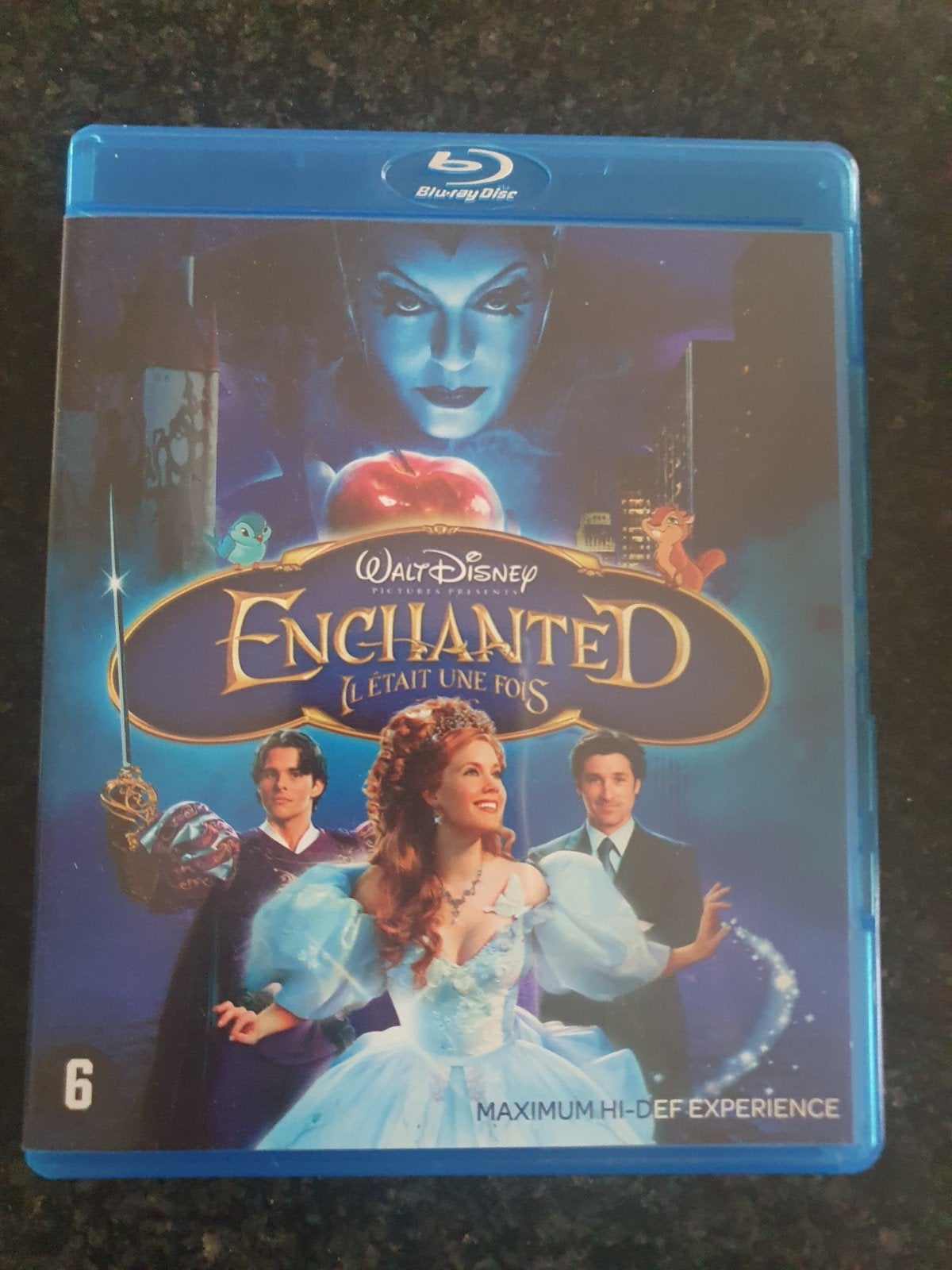 Enchanted blu ray NL FR disney, Ophalen of Verzenden
