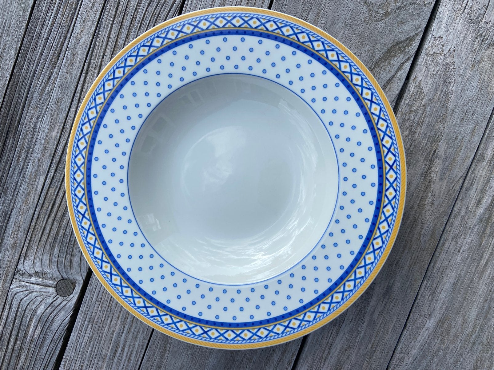 Lot 5 assiettes creuses Villeroy & Boch "Perpignan" Gallo, Enlèvement ou Envoi
