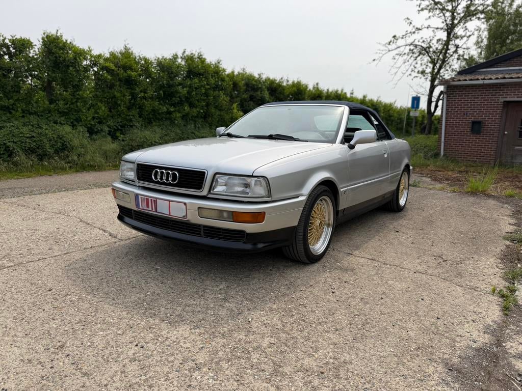 Audi 80 cabriolet 2.6e V6 boîte auto, Cuir, Argent ou Gris, Achat, 110 kW