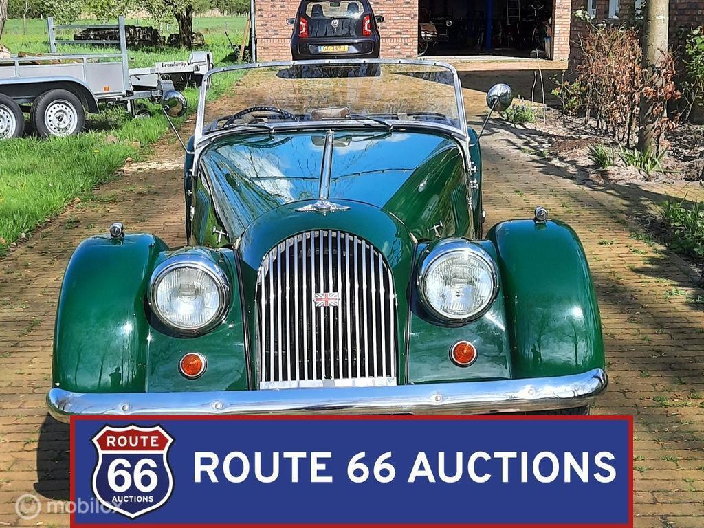 Morgan 4/4 | 1967 | Route 66 Auctions, Zwart, Bedrijf, Handgeschakeld, Overige carrosserie