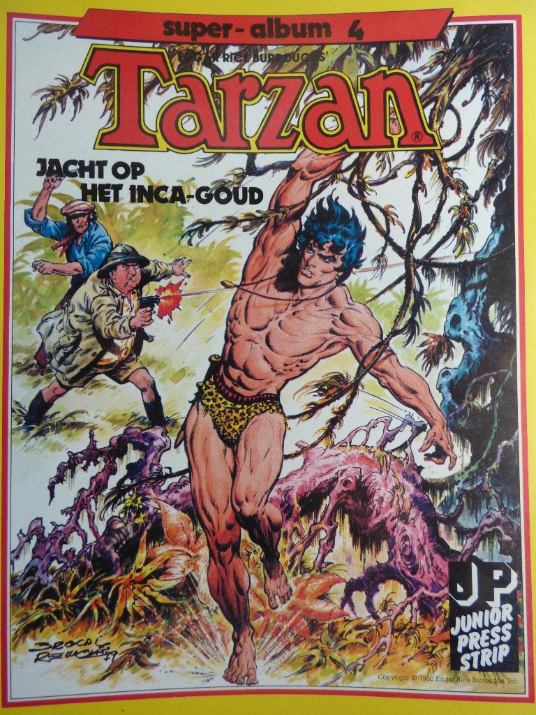 tarzan   jacht op het inca goud ,    softcover, Boeken, Stripverhalen, Ophalen of Verzenden