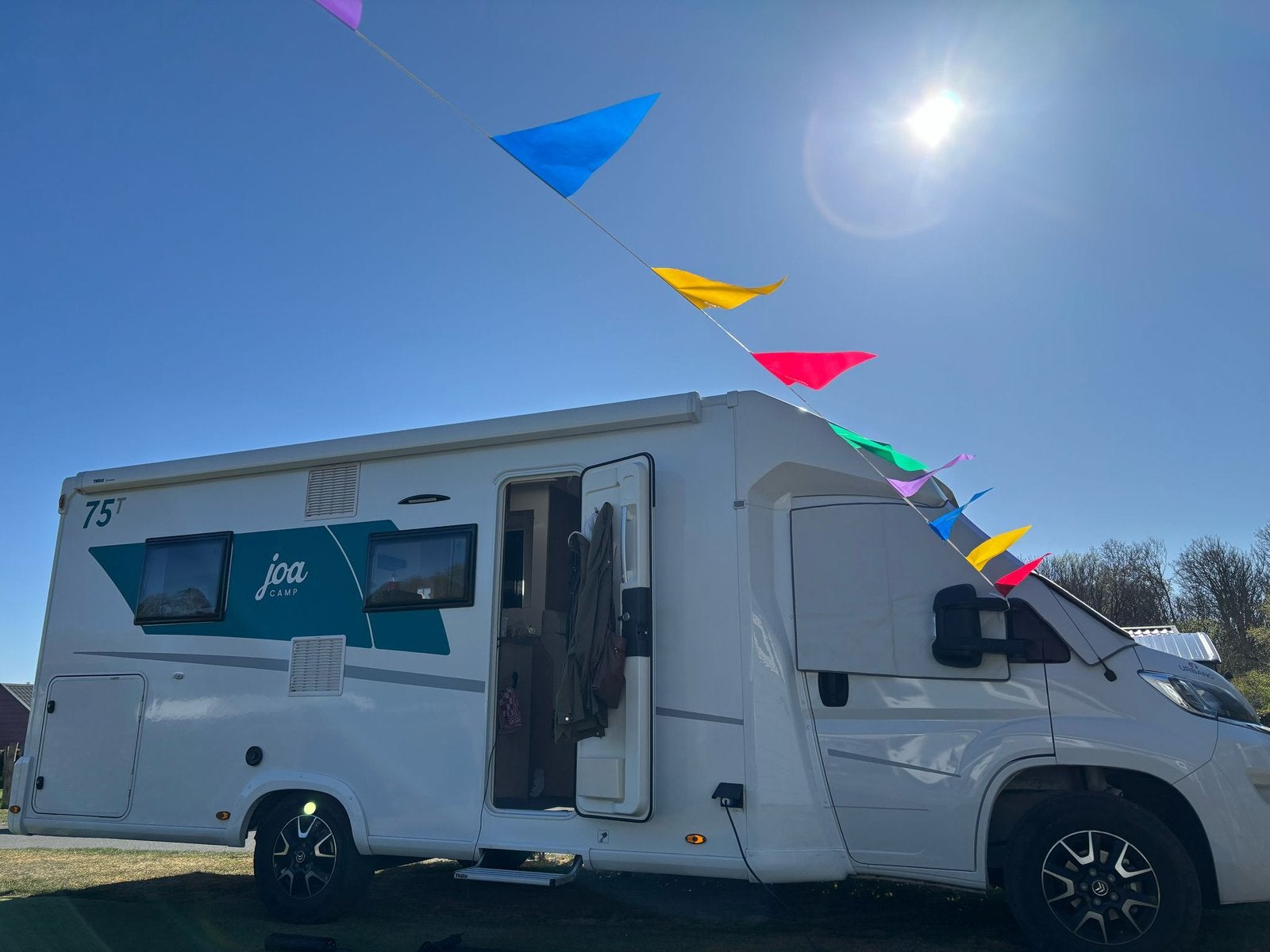 Mobilhome Joa camp 75t, Caravans en Kamperen, Caméra de recul, Ringverwarming, Particulier, Bavaria