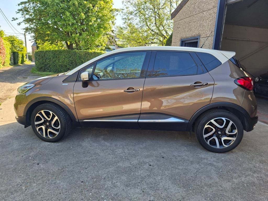 RENAULT CAPTUR ICONIC 0.9TCE FULL OPTION MET GARANTIE, Auto's, Renault, Euro 6, Leder, Particulier, Achteruitrijcamera