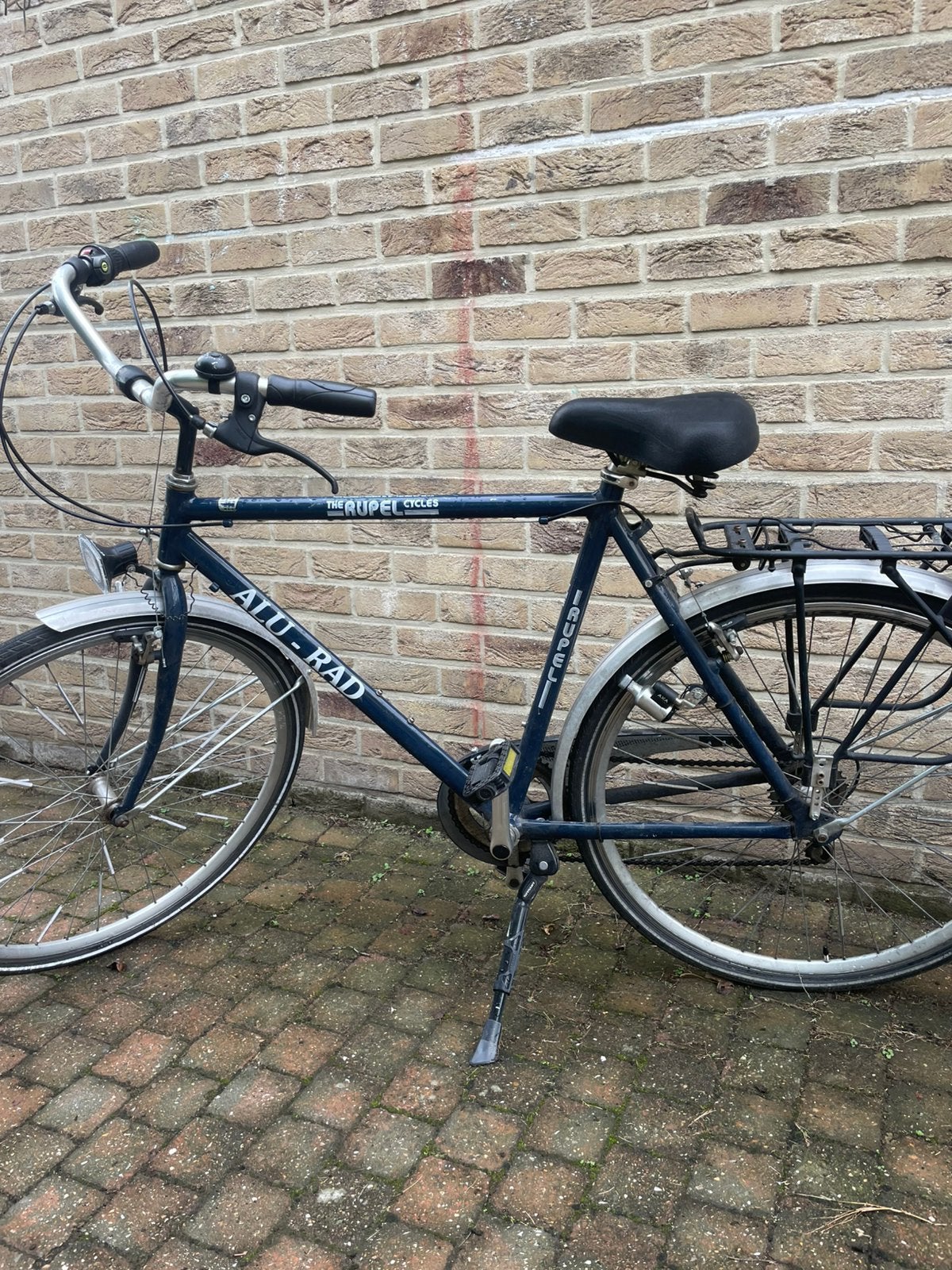 Herenfiets studenten fiets, Fietsen en Brommers, Ophalen, Gebruikt