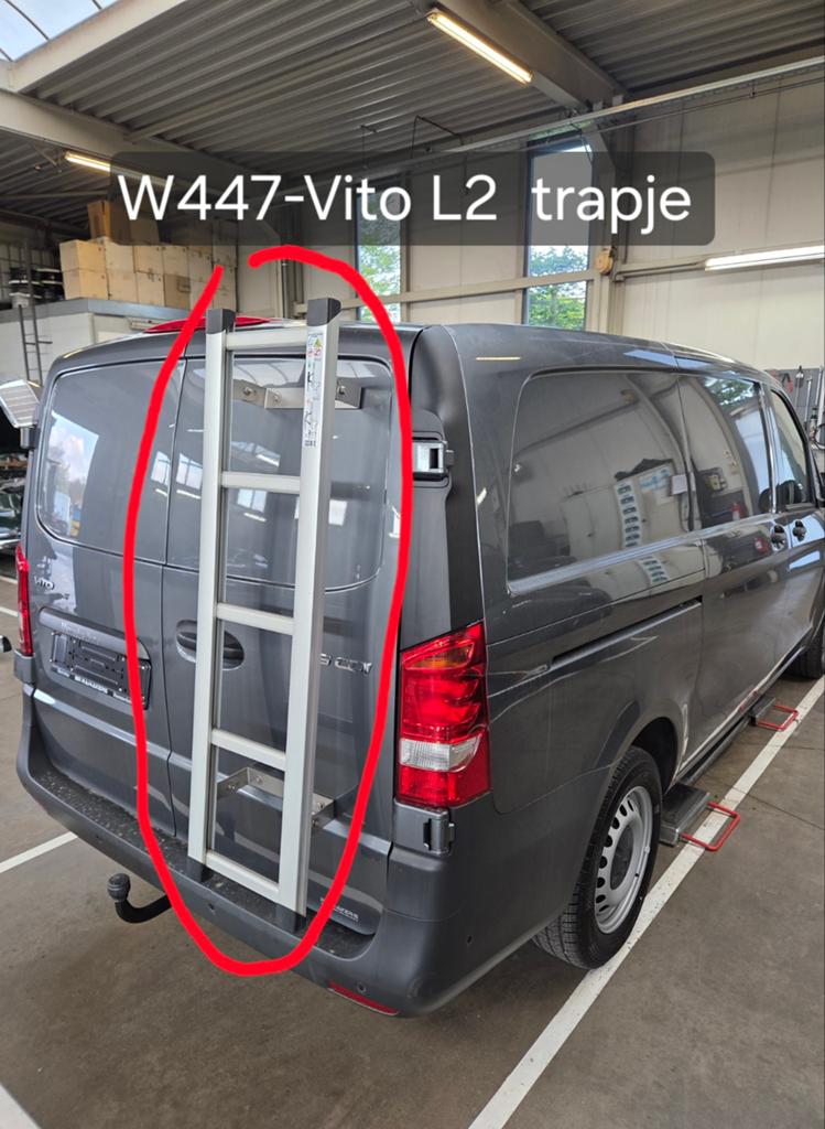 ALU Imperiaal Bagagedrager +Trap VITO-L2 W447, Ophalen