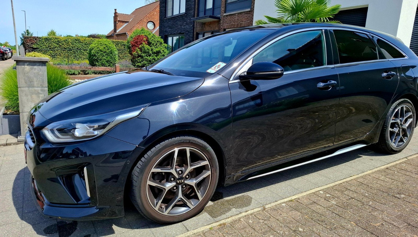 Prima KIA Proceed GT line - nog 2,5 jaar garantie, Auto's, 4 cilinders, Leder en Stof, Zwart, 5 deurs