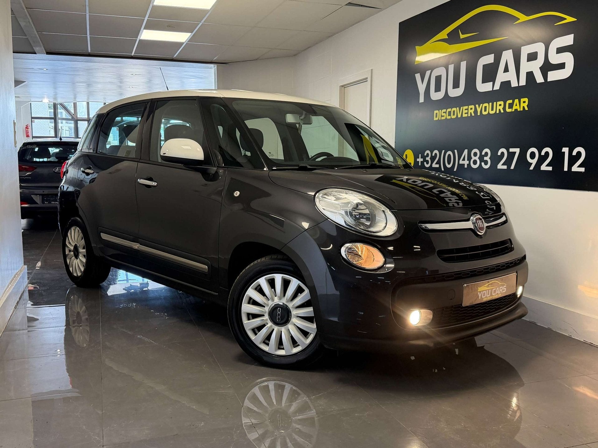 Fiat 500L 1.4i Pop Star 1 Jaar Garantie, Auto's, Stof, Gebruikt, 4 cilinders, 95 pk