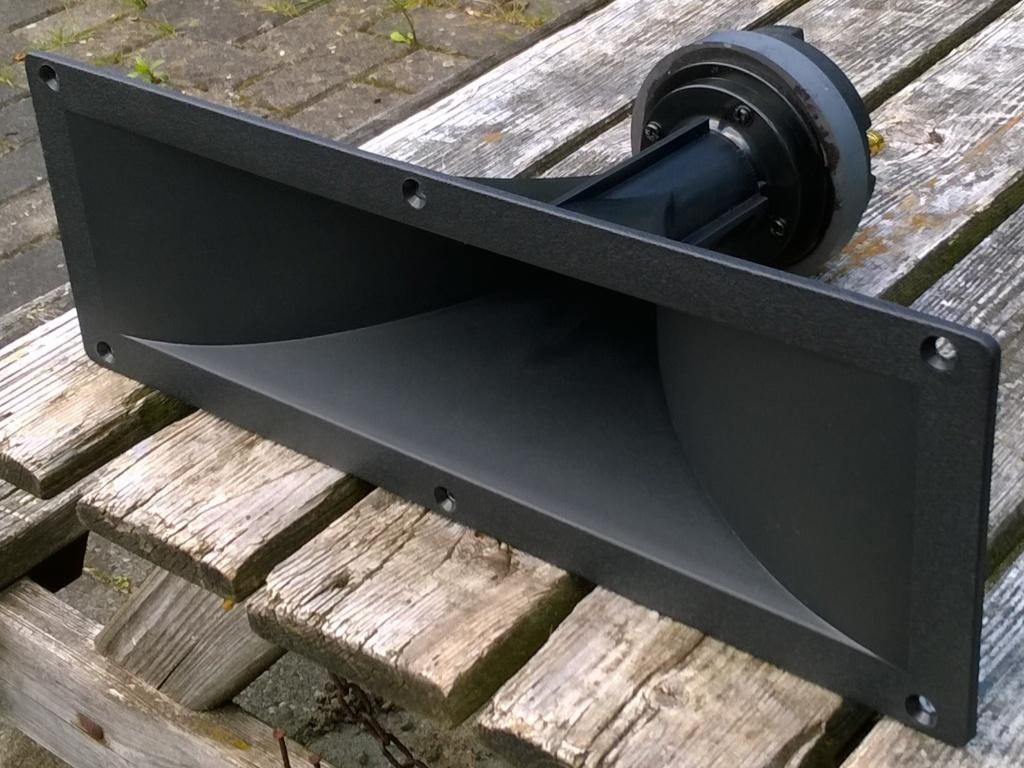 Tweeterhoorn 15 x 5 inch, luxe uitvoering, Audio, Tv en Foto, Luidsprekerboxen, Overige merken, Overige typen, Nieuw, Ophalen of Verzenden