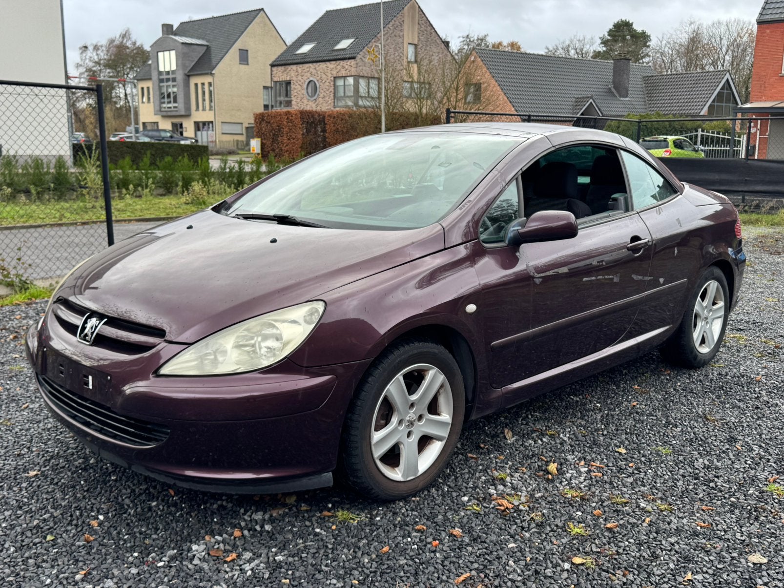 Peugeot 307 cabrio 2.0 benzine start rijdt goed met werk, Auto's, Particulier, Te koop, Benzine