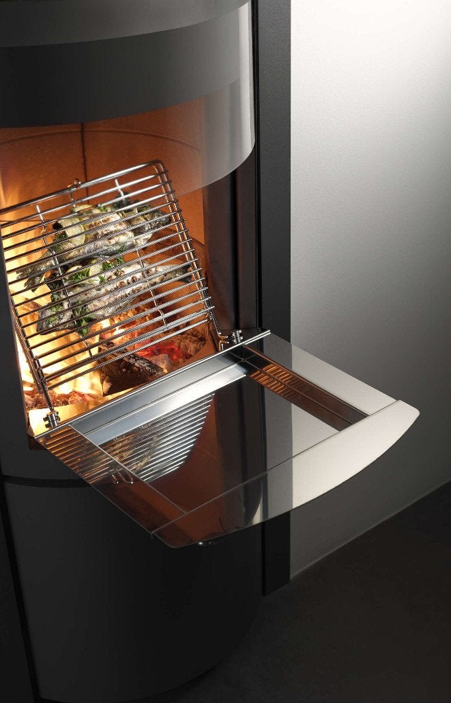 Grille Kit Barbecue pour feu ouvert intérieur Stûv, Enlèvement, Utilisé, STÛV