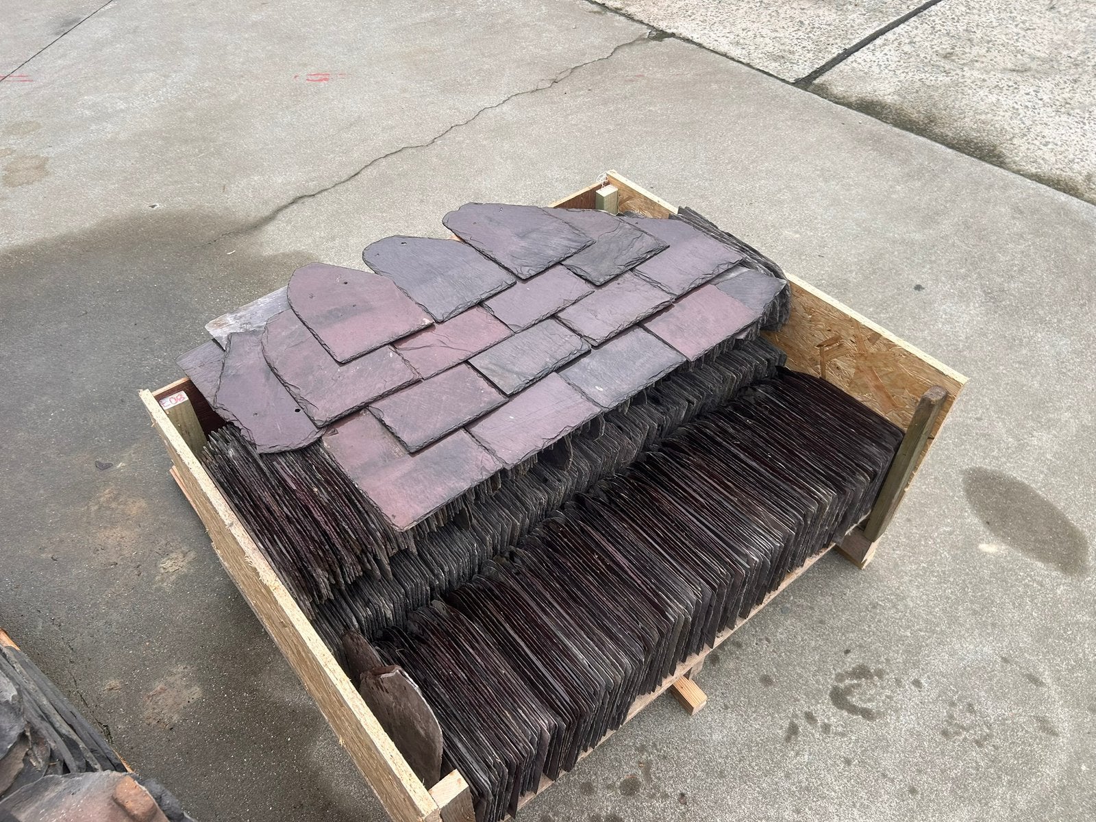 Oude natuurleien, Bricolage & Construction, Tuiles & Revêtements de toit, Utilisé, Enlèvement