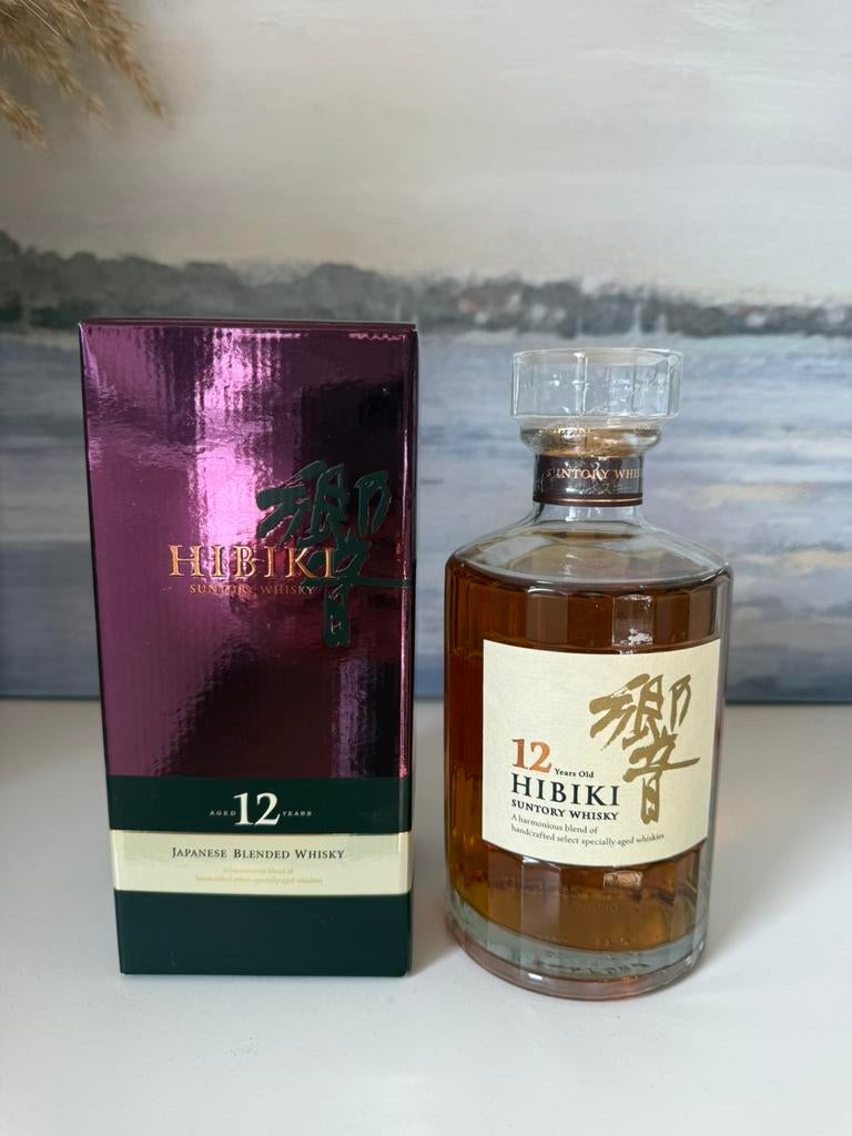 Hibiki 12 500ml, Ophalen of Verzenden, Zo goed als nieuw
