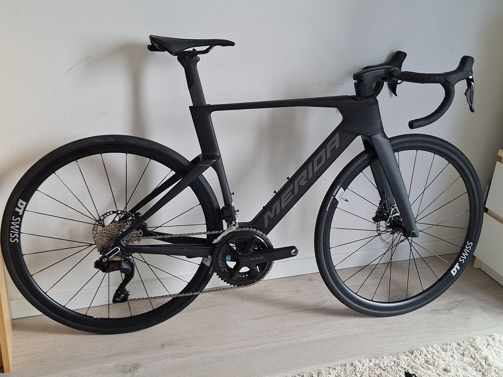 Merida Reacto 5000 105Di2 2026, 28 inch, Carbon, Heren, 49 tot 53 cm