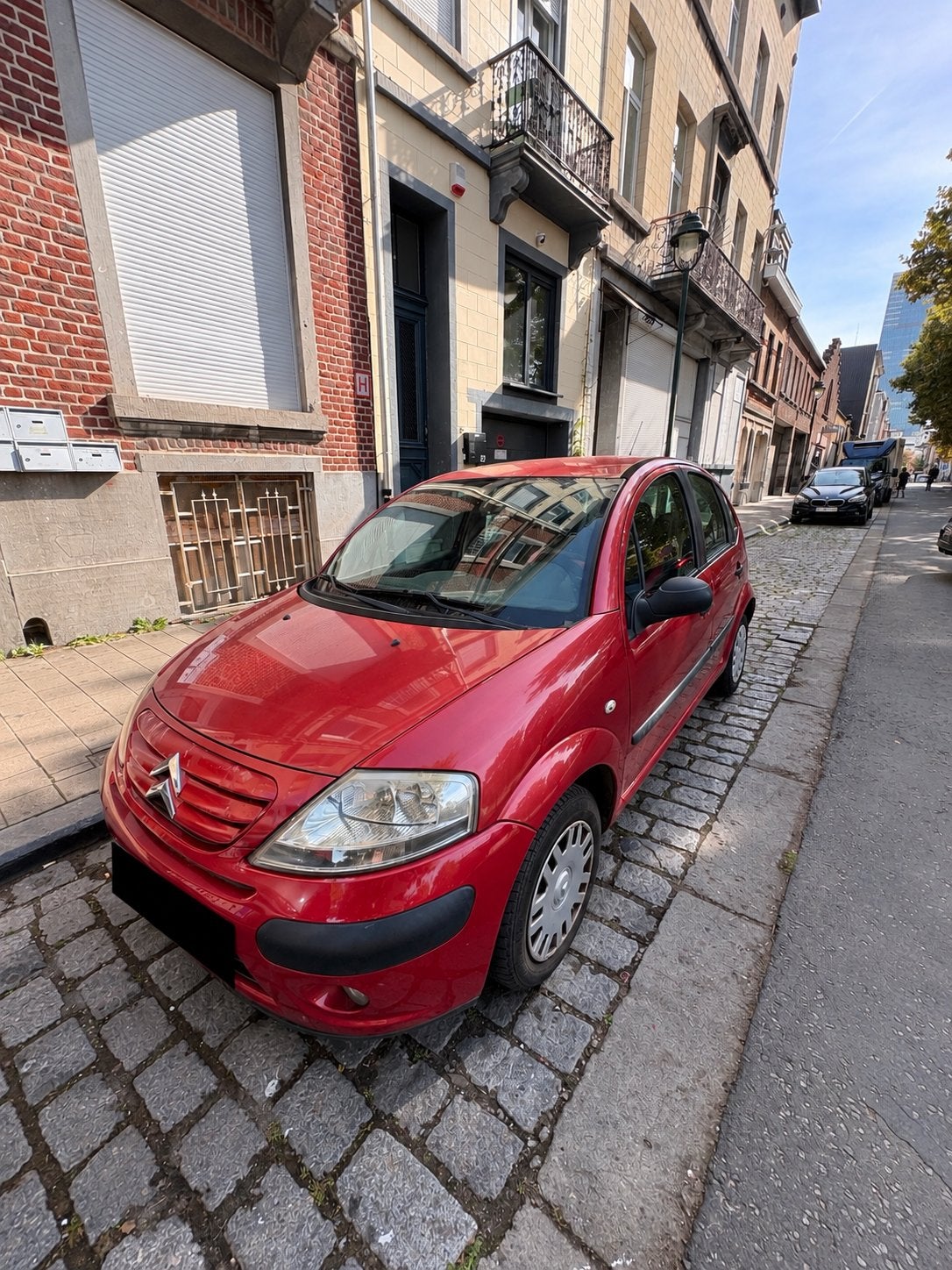 Citroen C3 1.1 essence 2008, Auto's, Zwart, Particulier, Euro 4, Onderhoudsboekje