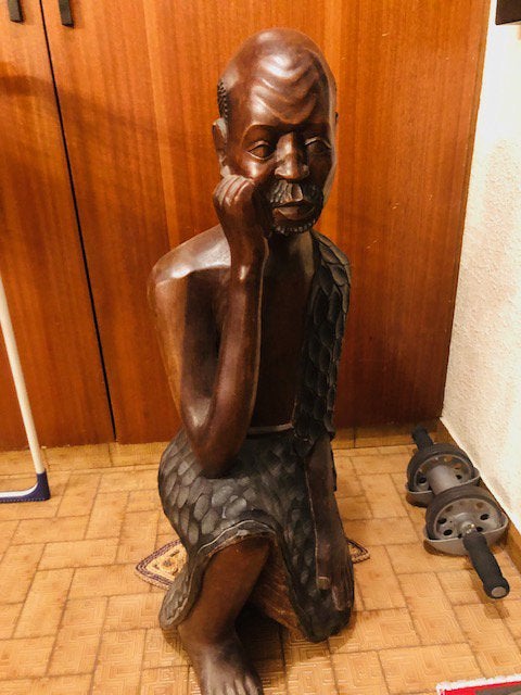 Afrikaans beeld, Antiquités & Art, Art | Sculptures & Bois, Enlèvement