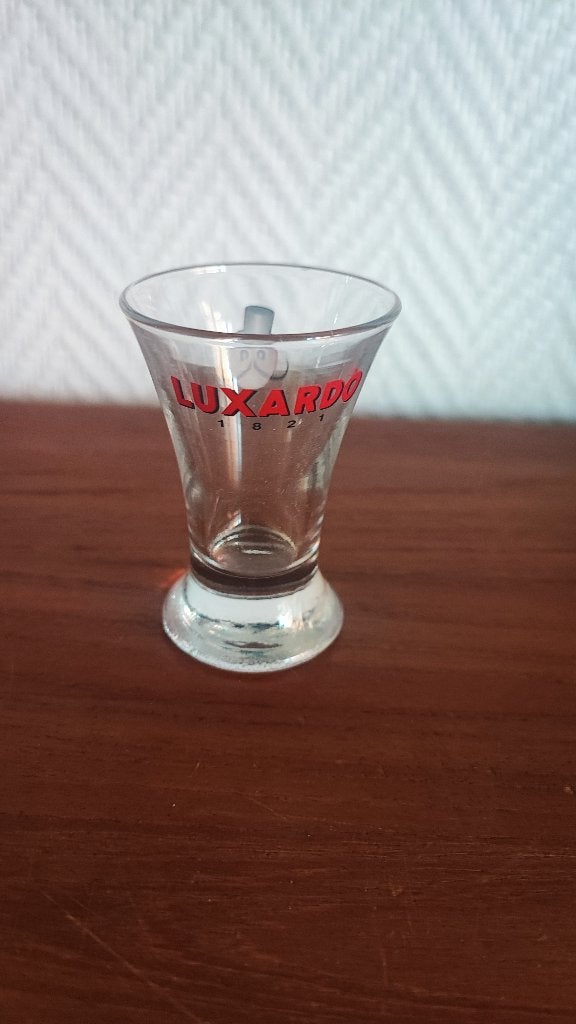 Luxardo 1821 borrelglaasje, Ophalen of Verzenden, Zo goed als nieuw