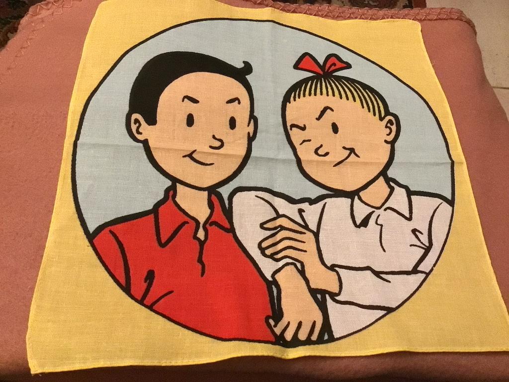 Suske en Wiske doek zakdoek nieuw, Verzamelen, Ophalen of Verzenden, Suske en Wiske