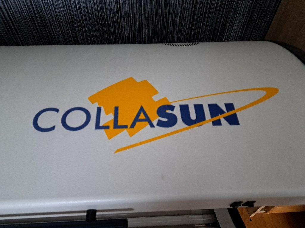 zonnebank, Electroménager, Solarium, Banc solaire & Bronzage facial, Enlèvement, Comme neuf, Banc solaire double, 15 lampes ou plus