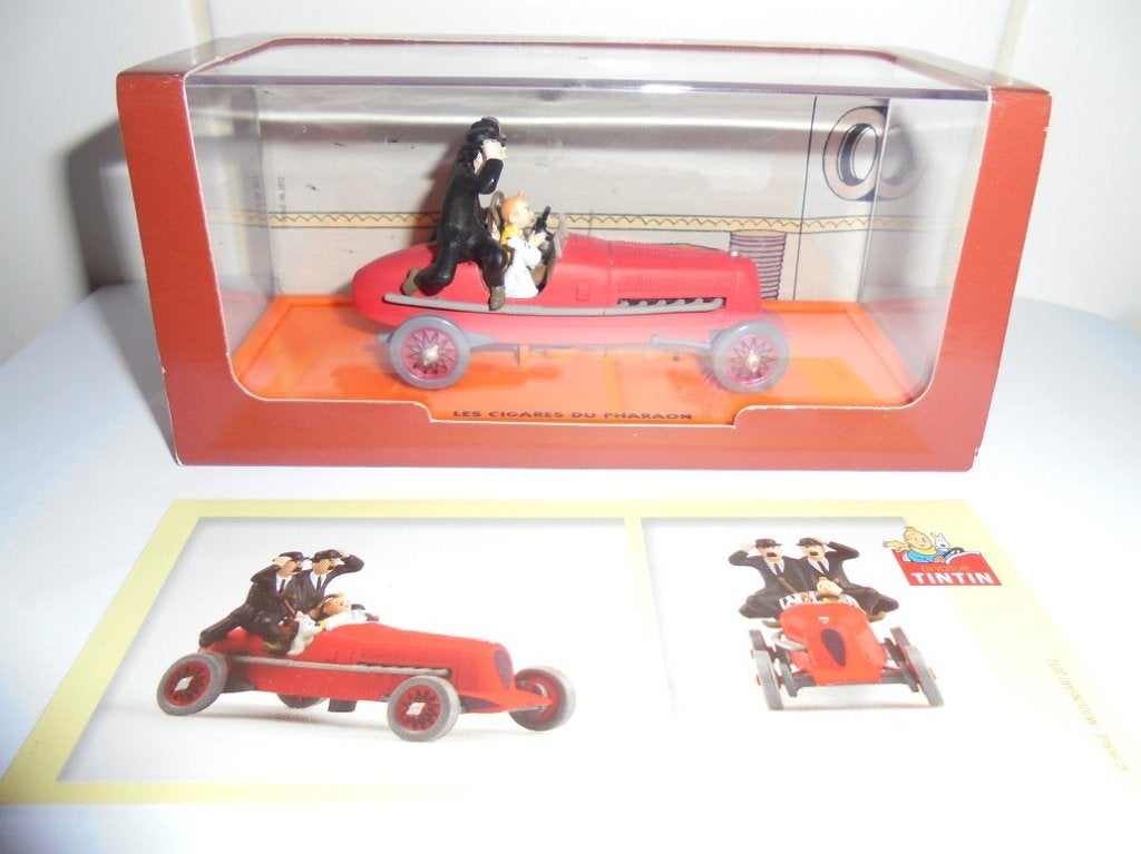 Kuifje nr 08 De rode racewagen, Collections, Personnages de BD, Enlèvement ou Envoi, Tintin, Comme neuf, Autres types