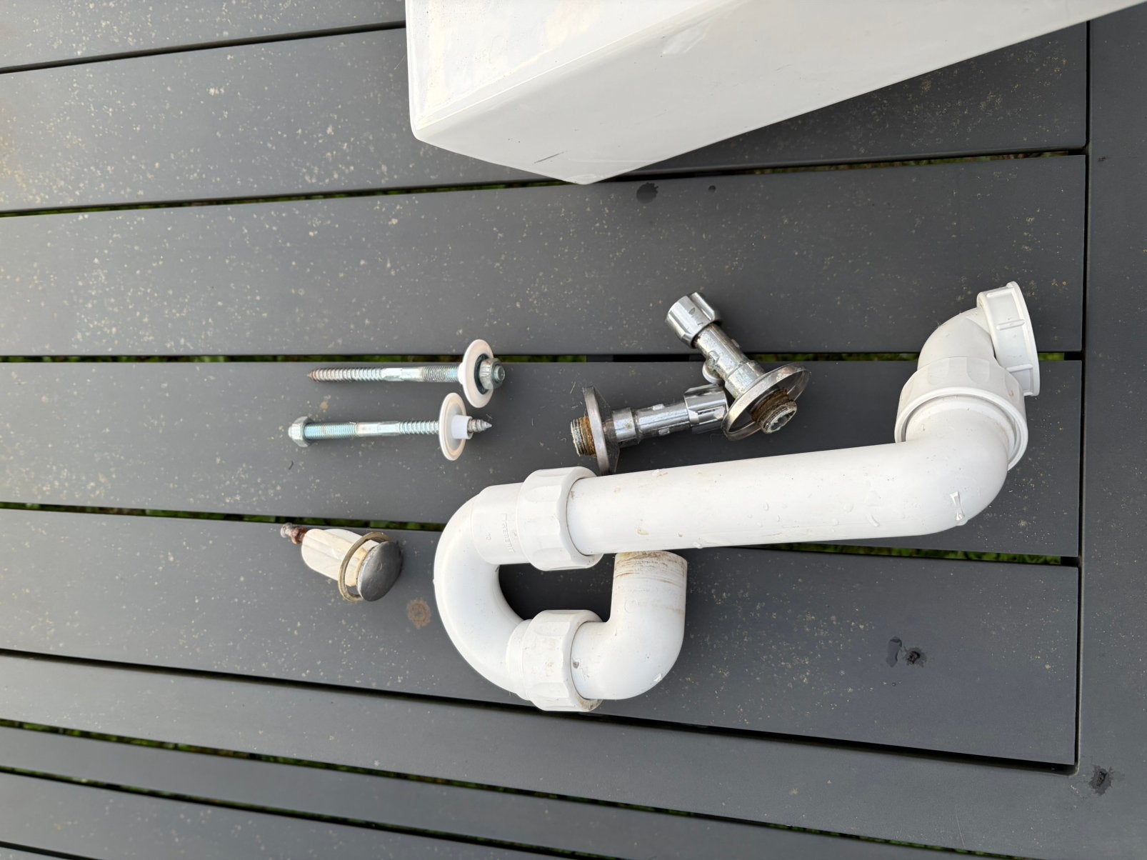 Lavabo toilet Duravit, Doe-het-zelf en Bouw, Ophalen, Gebruikt, Wastafel