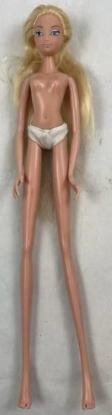 MGA Hi Glamm Julia Modepop 2007 Lange Benen Blauw pop, Verzenden, Zo goed als nieuw, Fashion Doll