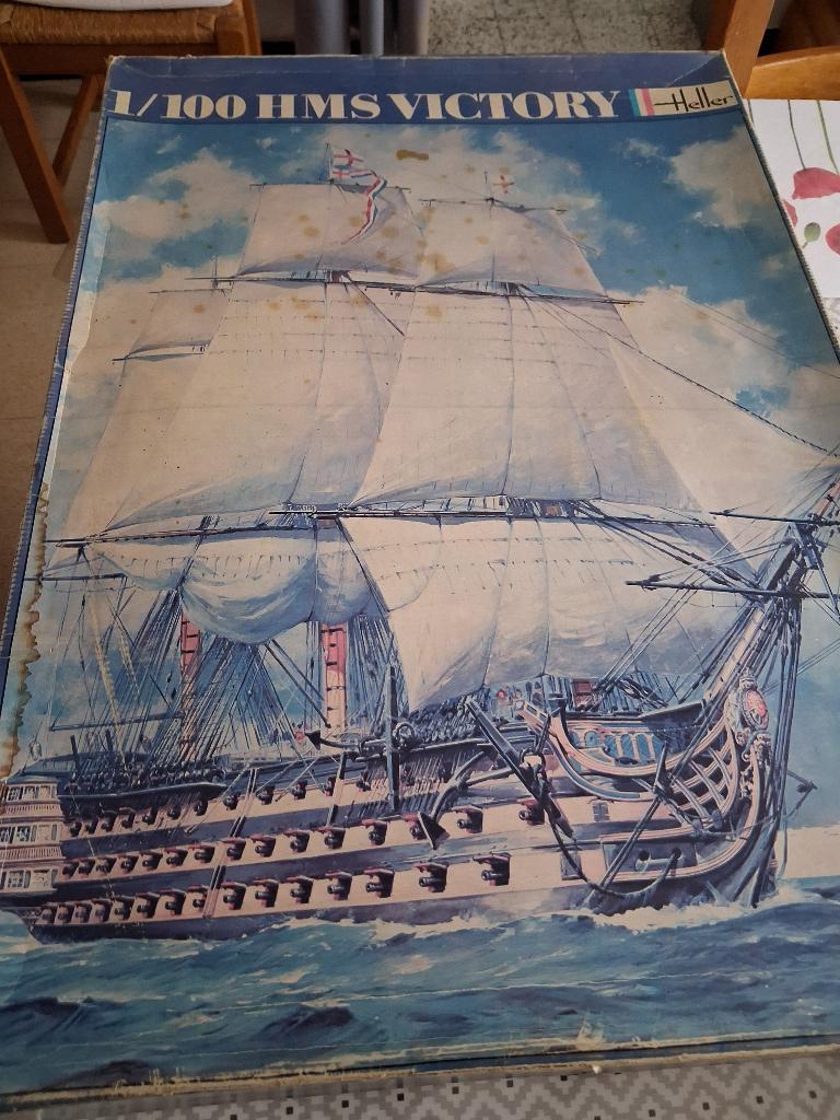 Maquette de bateau Heller, Enlèvement, Utilisé, Heller