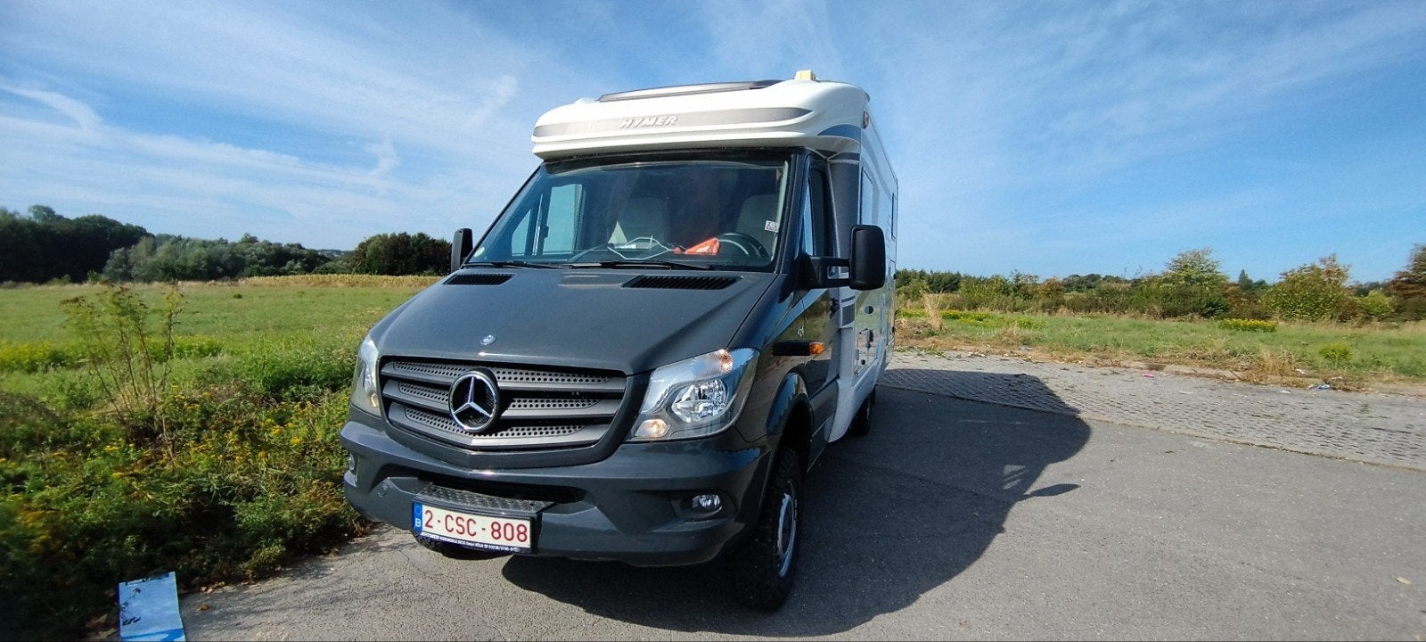 Mercedes Hymer MLT580 4x4, Caravans en Kamperen, Mobilhomes, Particulier, Hymer, Mercedes