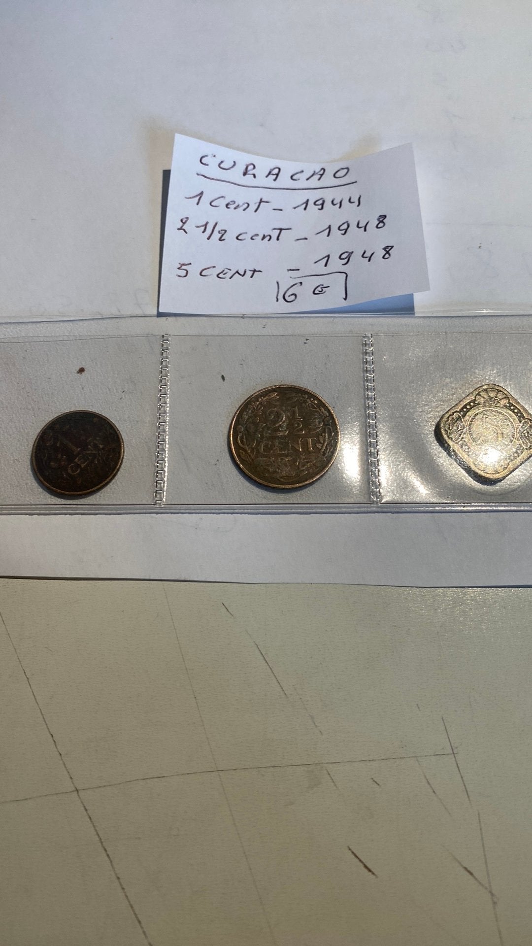 Munten Curaçao, Postzegels en Munten, Munten | Europa | Euromunten, Verzenden, 1 cent, Setje