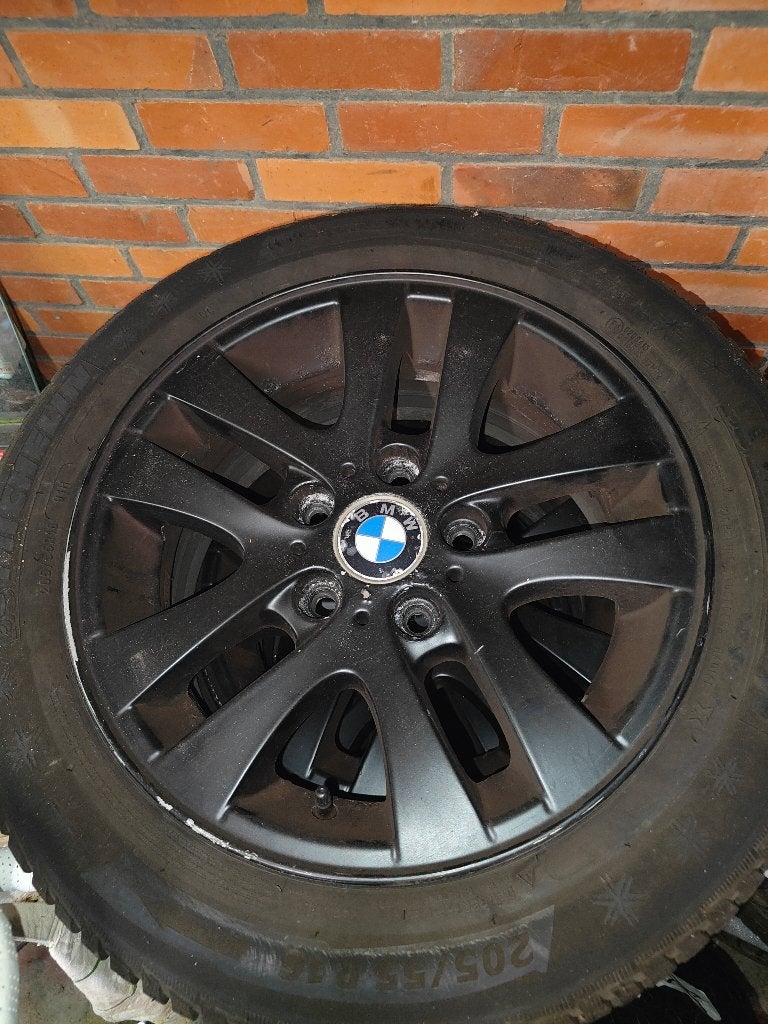 Roues BMW avec pneus d'hiver Michelin Alpine, Pneus et Jantes, Pneus hiver, 16 pouces, Véhicule de tourisme