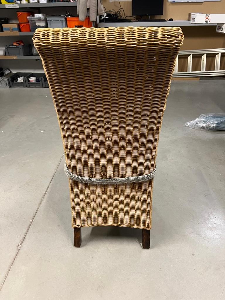 4 rotan stoelen, Ophalen, Gebruikt, Overige kleuren, Riet of Rotan