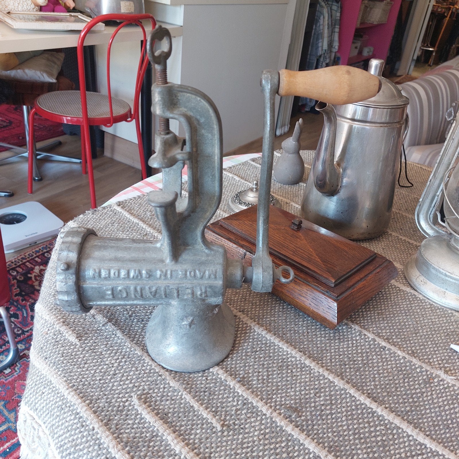 vleesmolen, Antiek en Kunst, Ophalen