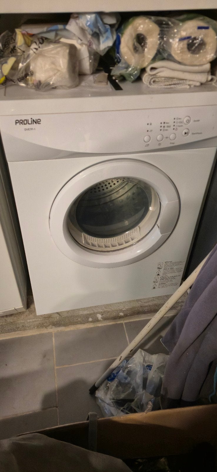 armoire de séchage, Enlèvement
