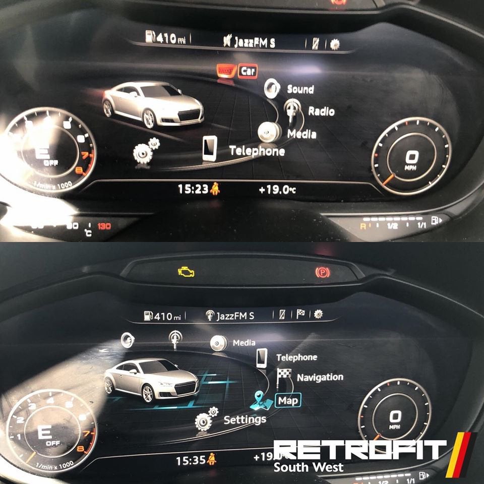 Audi TT Mk3 2015+ Navigatie activeren/activeren, Ophalen, Zo goed als nieuw