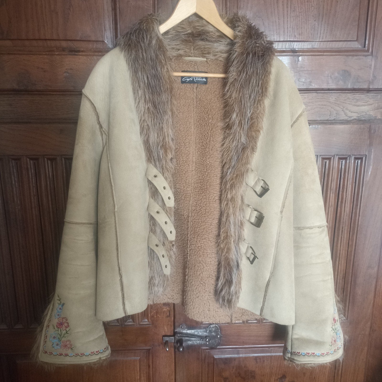 Magnifique veste afghane vintage de Café Théâtre (Taille 42), Enlèvement ou Envoi, Taille 42/44 (L)