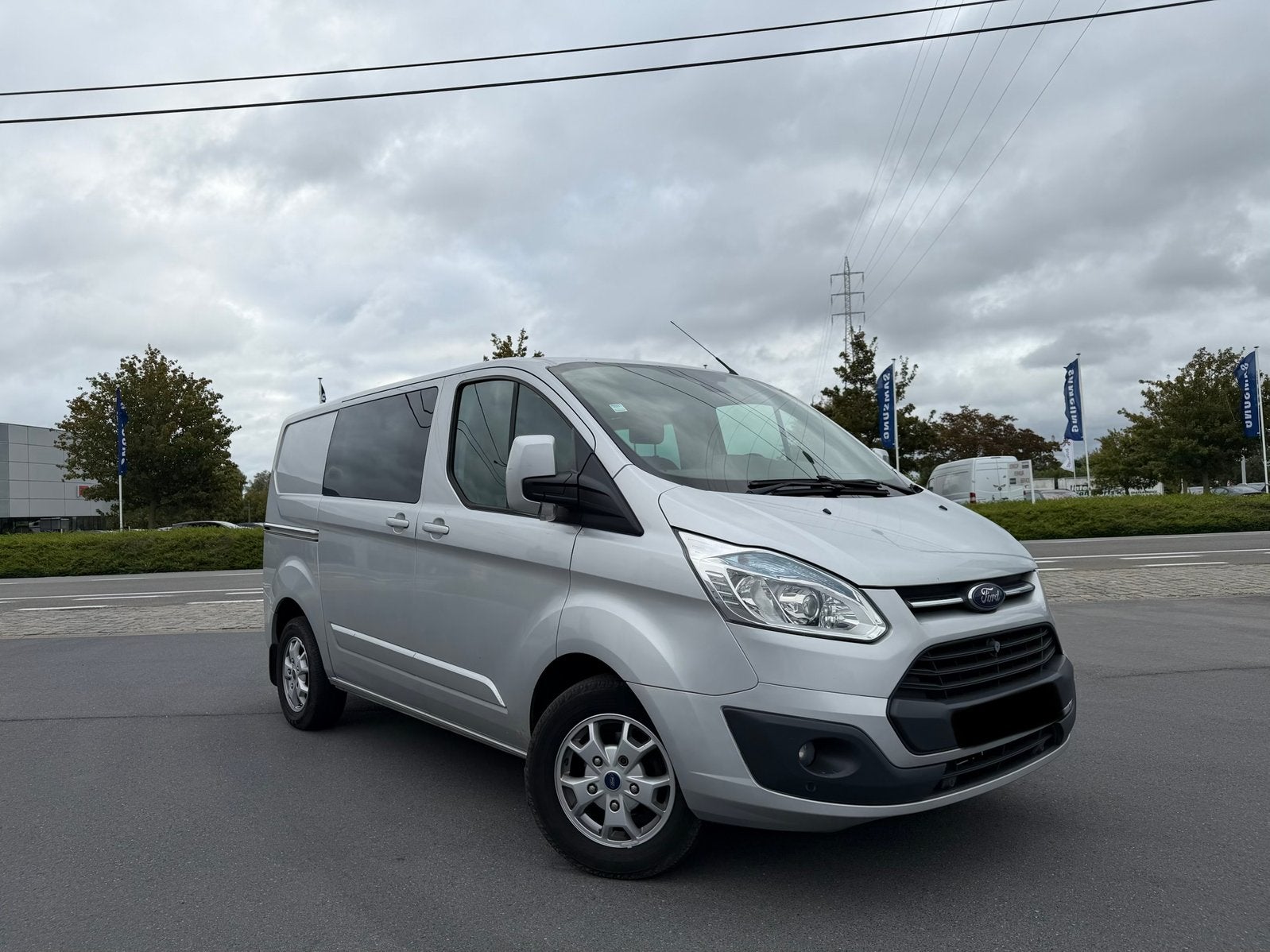 Ford Transit Custom 5 places double cabine, Bluetooth, Achat, 6 portes, Boîte manuelle