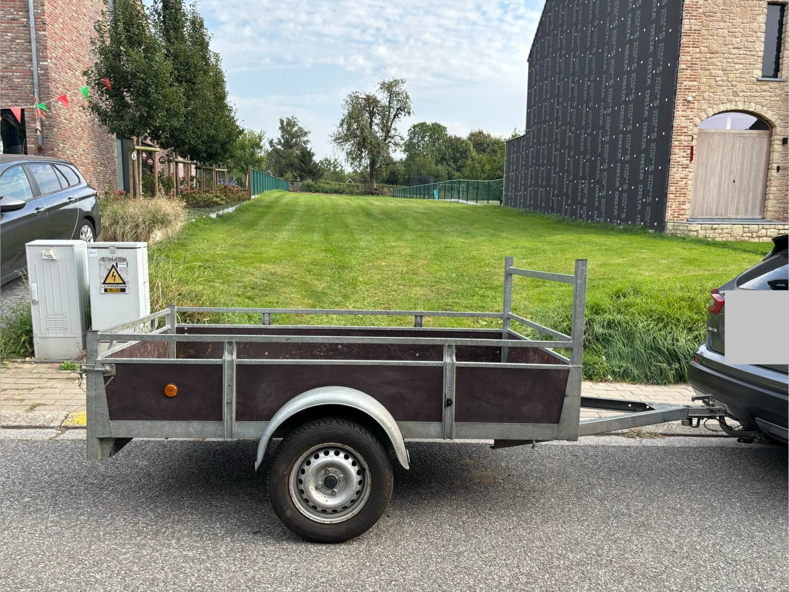 Aanhangwagen - Remorque, Autos : Divers, Enlèvement, Comme neuf