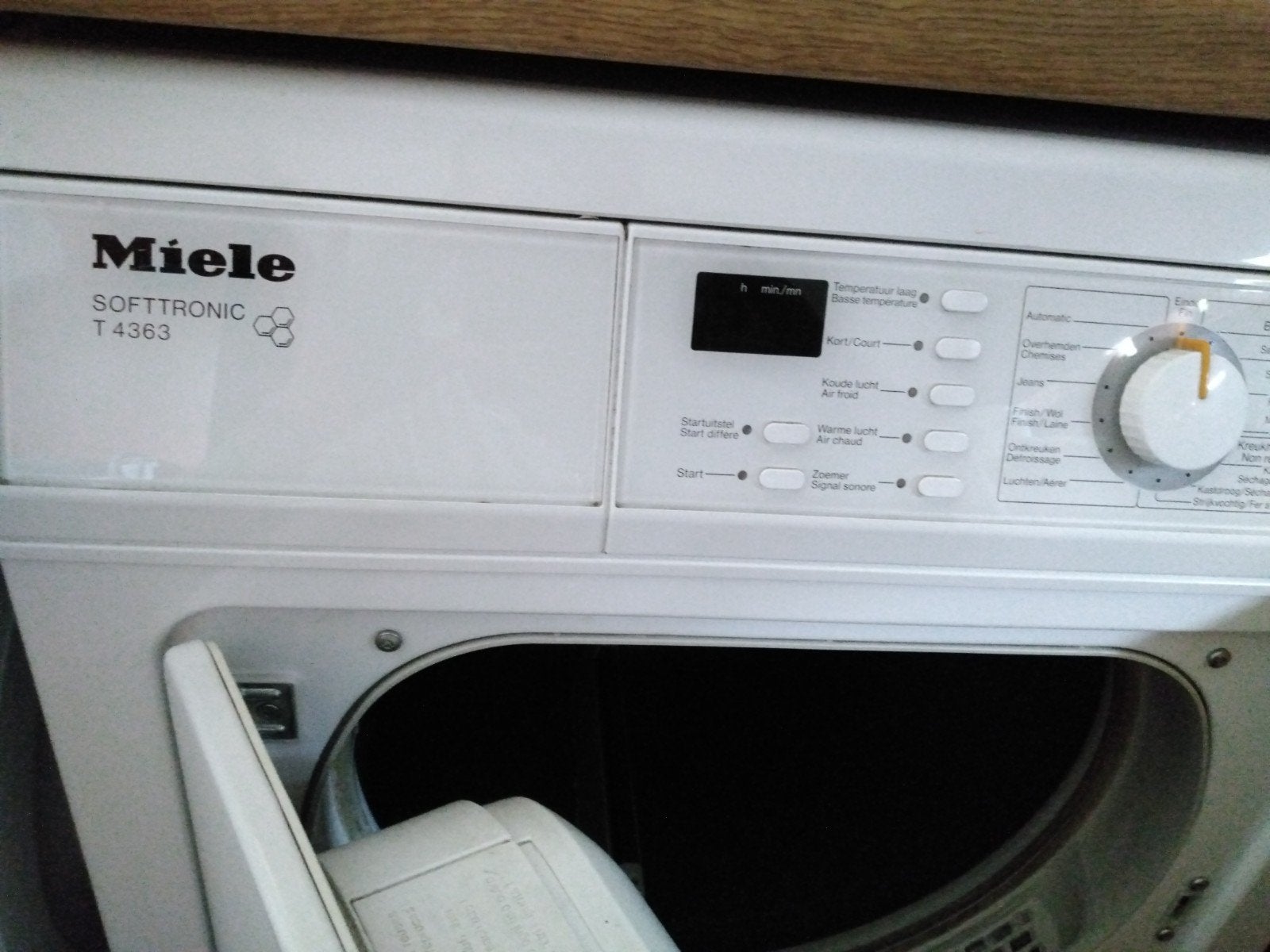 droogkast Miele, Elektronische apparatuur, Ophalen