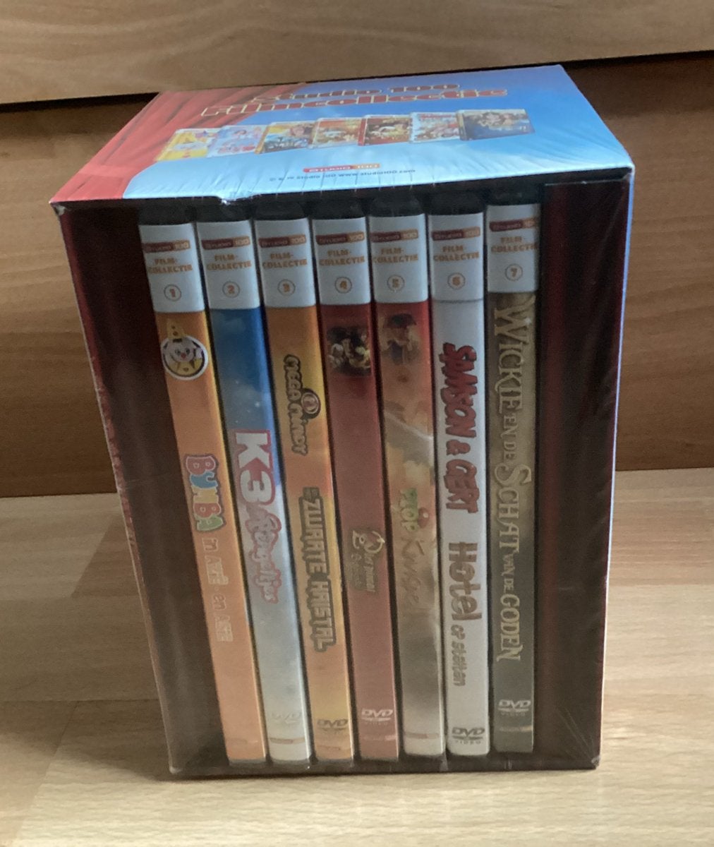 Dvd’s studio 100 filmcollectie 7-pack - Nieuw, Alle leeftijden, Ophalen of Verzenden, Nieuw in verpakking, Film